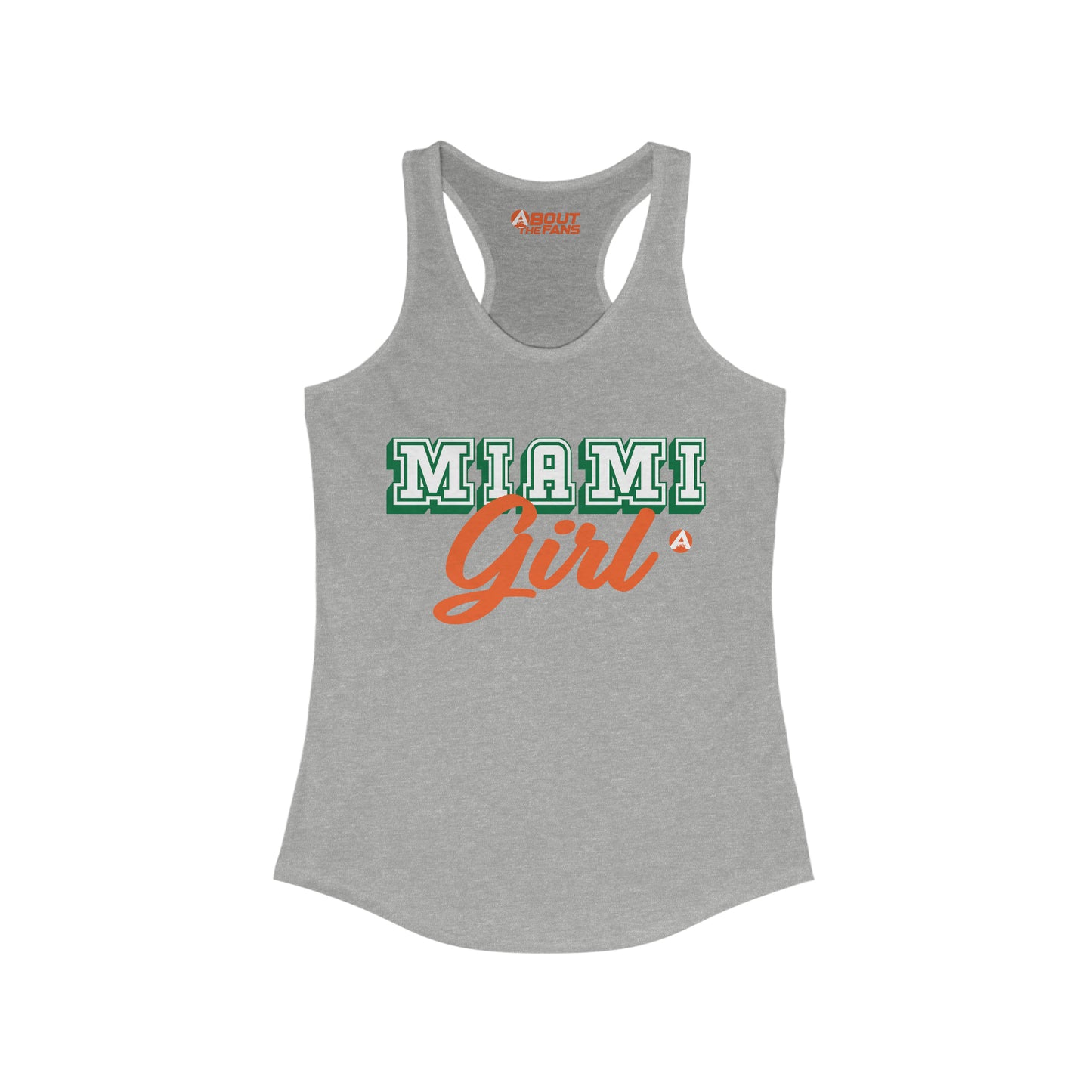 Miami Girl Racerback Tank