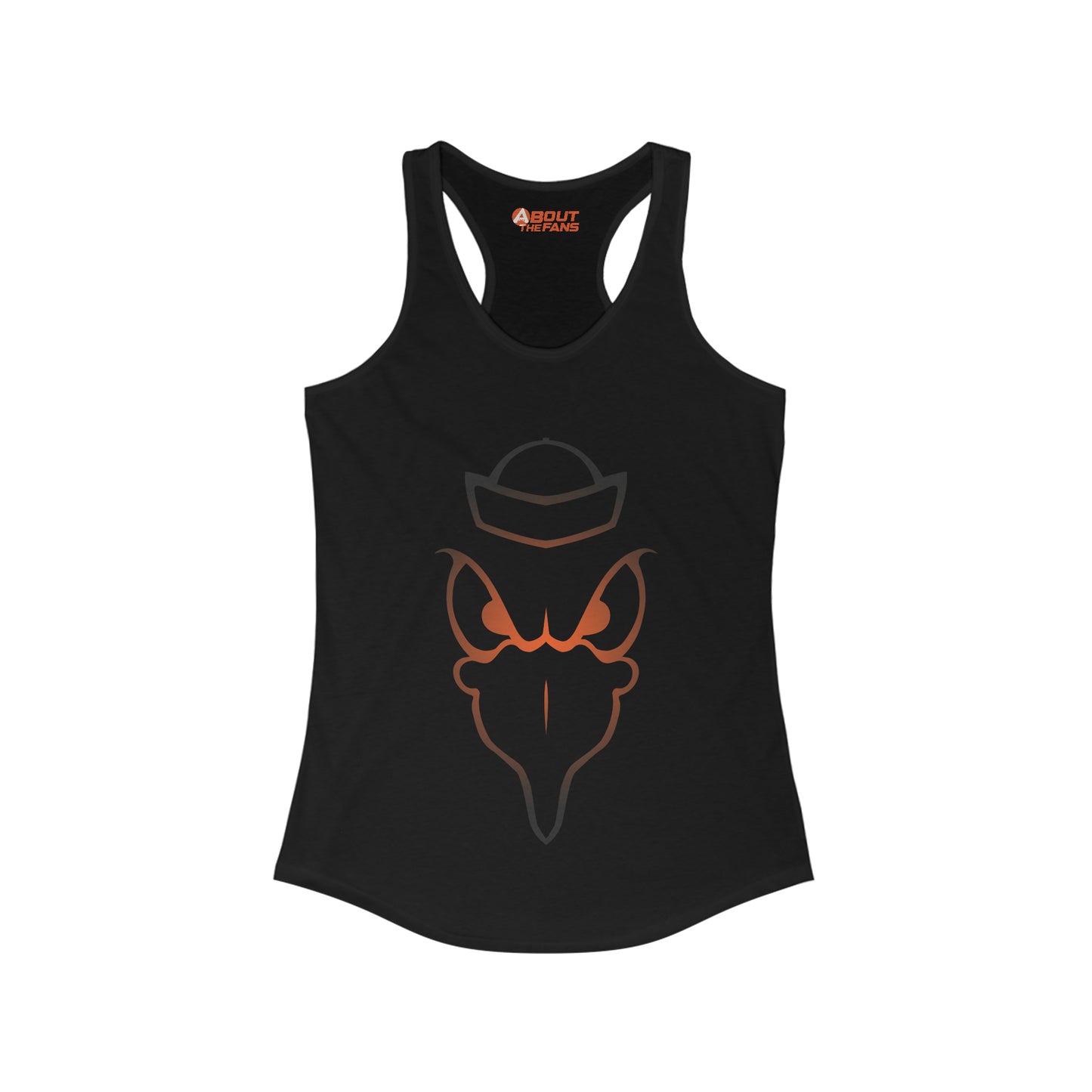Angry Bird Orange Racerback Tank