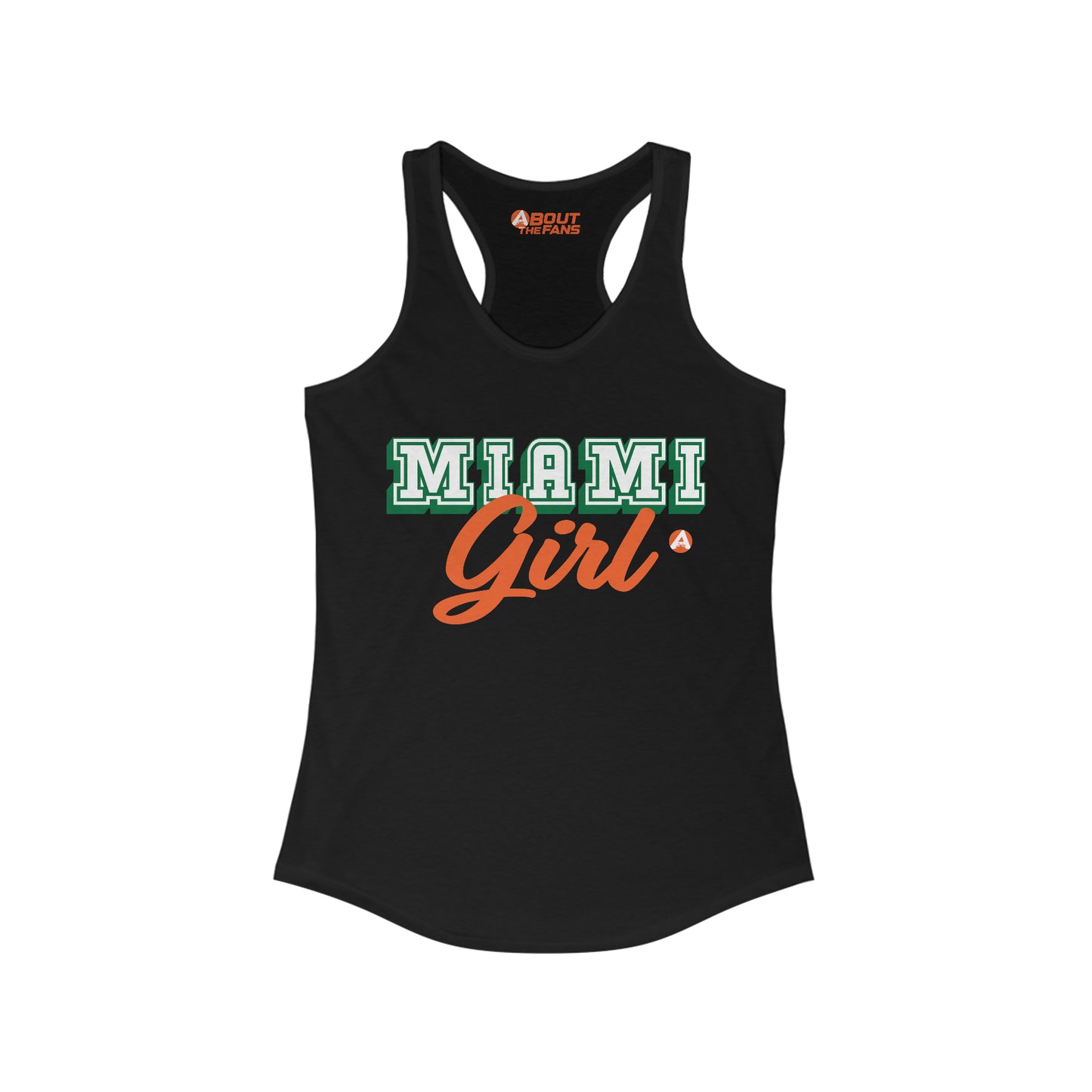 Miami Girl Racerback Tank