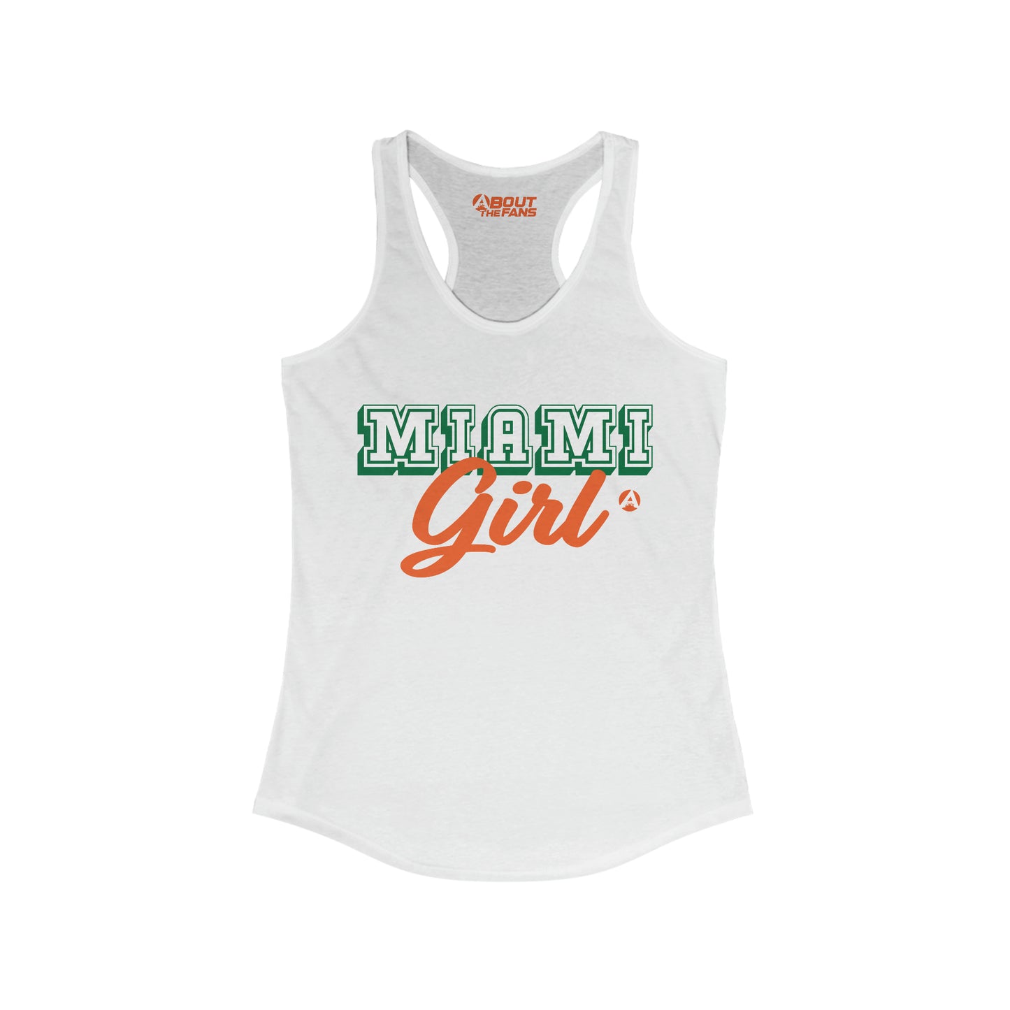 Miami Girl Racerback Tank