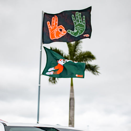 305 Hands 2.0 Flag