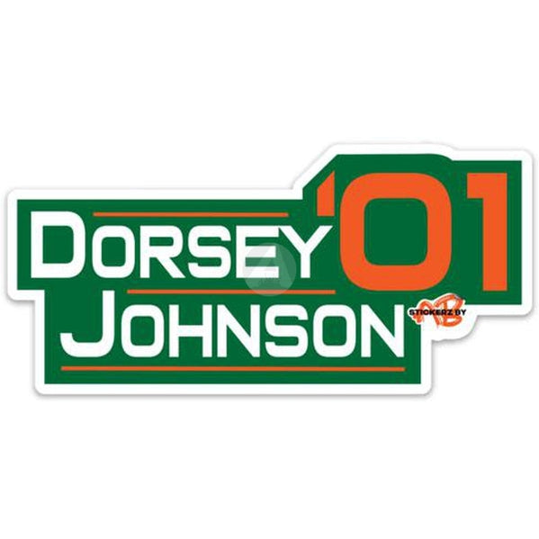 Presidential Collection - '01 Sticker