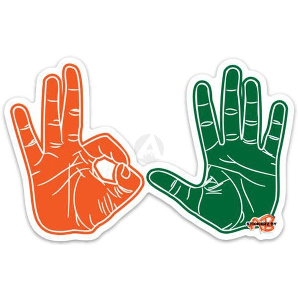 305 Hands 2.0 Sticker