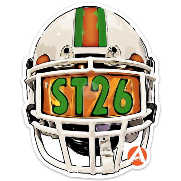 ST26 Helmet 2.0 Sticker