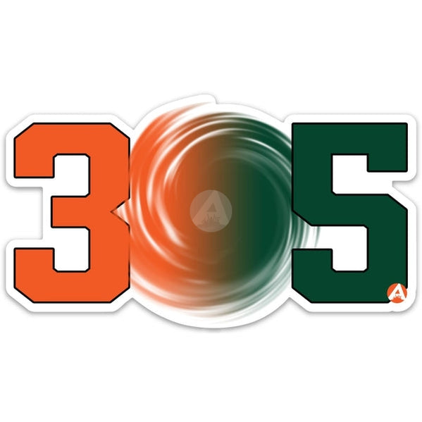 305 Hurricane 2.0 Sticker