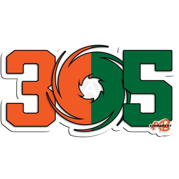 305 Hurricane Magnet