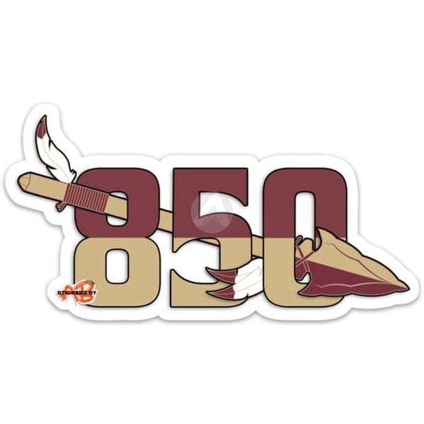 850 Spear Sticker