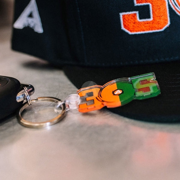 305 Hurricane Keychain