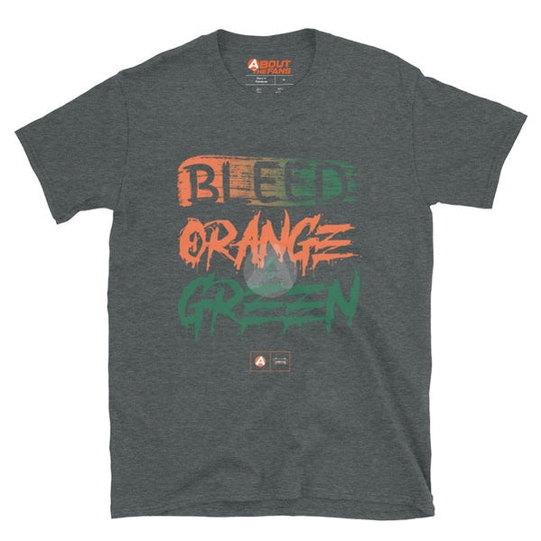 Bleed Orange & Green - Miami Flo Collaboration Shirt