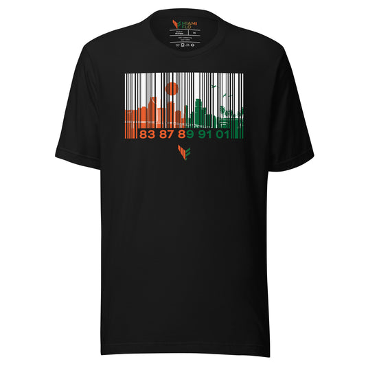 Miami Barcode Shirt - Designed By Jas