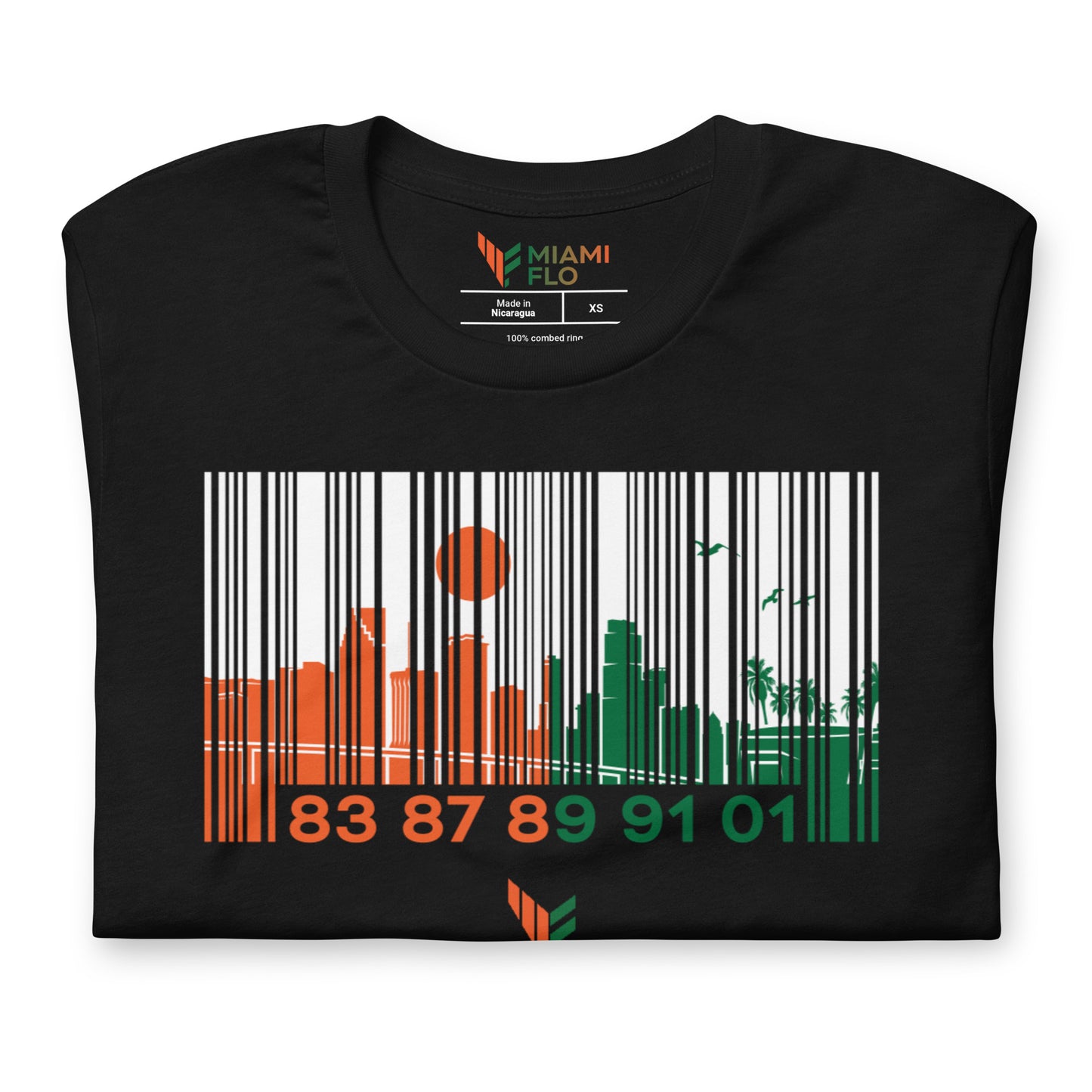 Miami Barcode Shirt - Designed By Jas