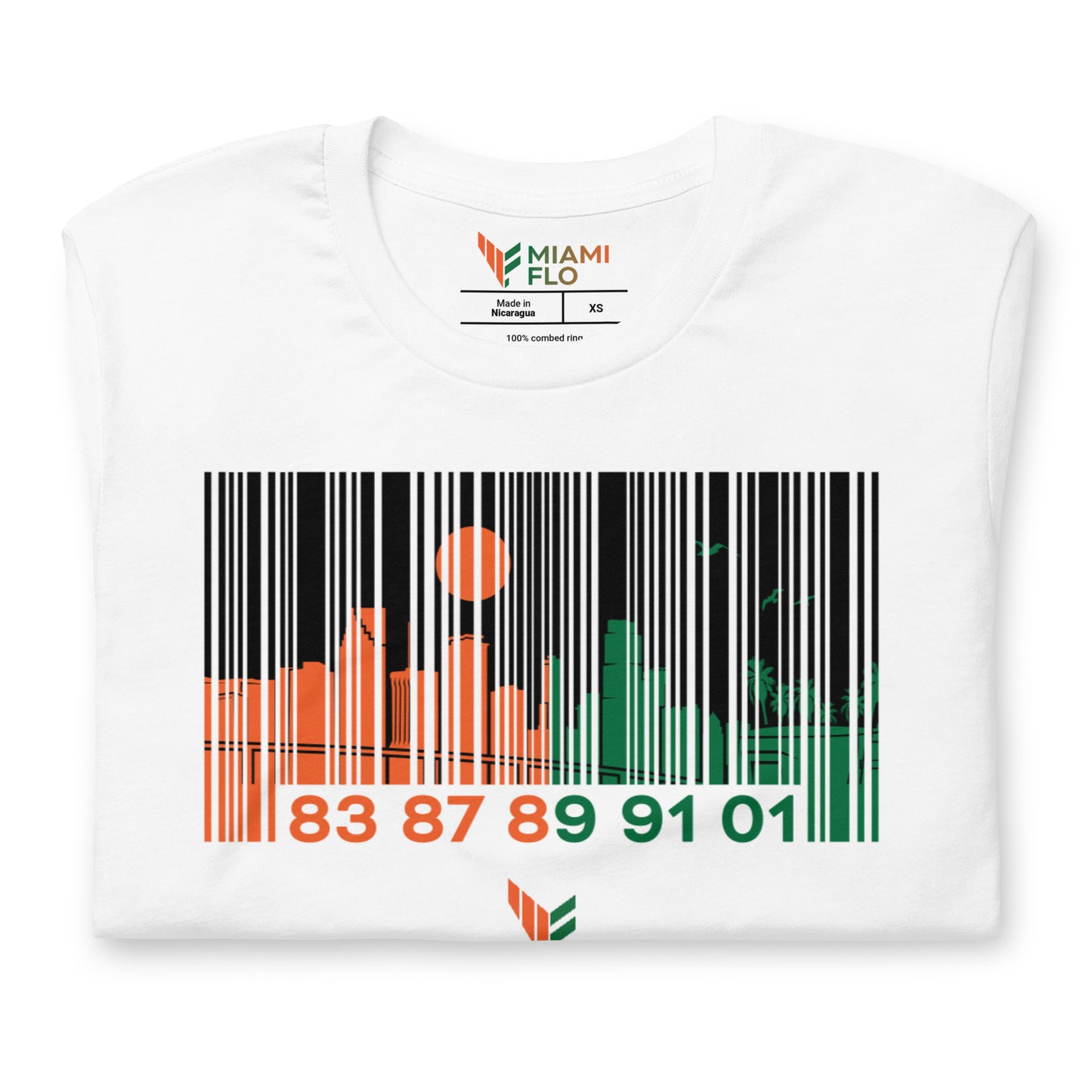 Miami Barcode Shirt - Designed By Jas