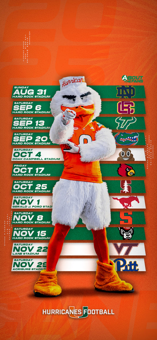 2025 Schedule Phone Wallpaper - Free Download