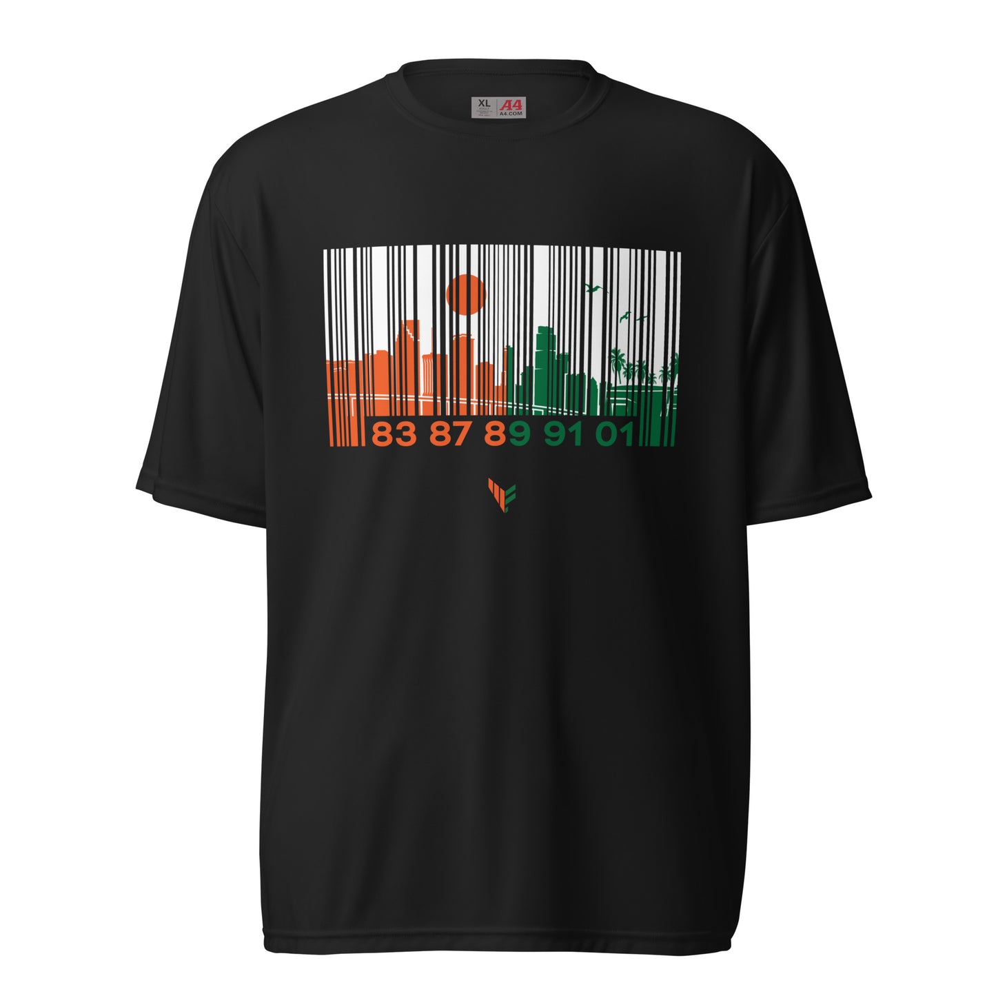 Miami Barcode Dri-Fit Shirt - Designed By Jas