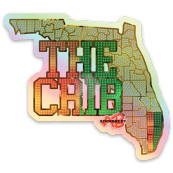 The Crib 2.0 Holographic Sticker