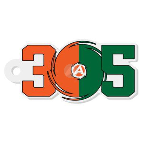 305 Hurricane Keychain