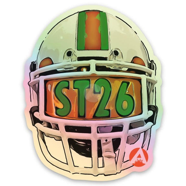 ST26 Helmet Holographic 2.0 Sticker