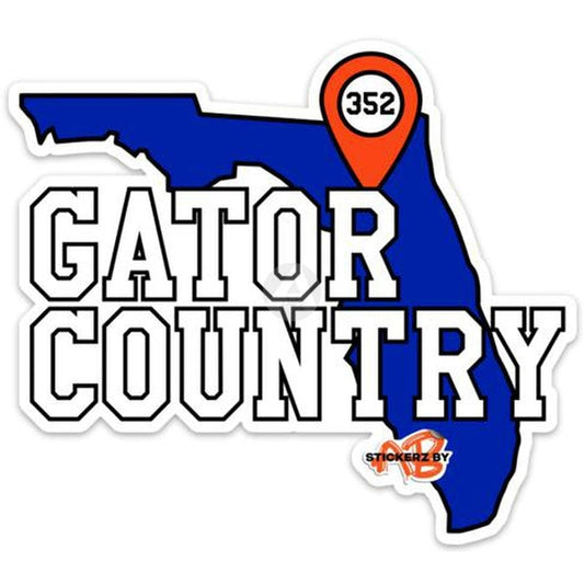 Gator Country Sticker