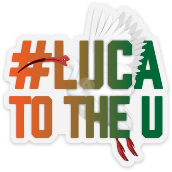 #LucaToTheU Ibis Sticker