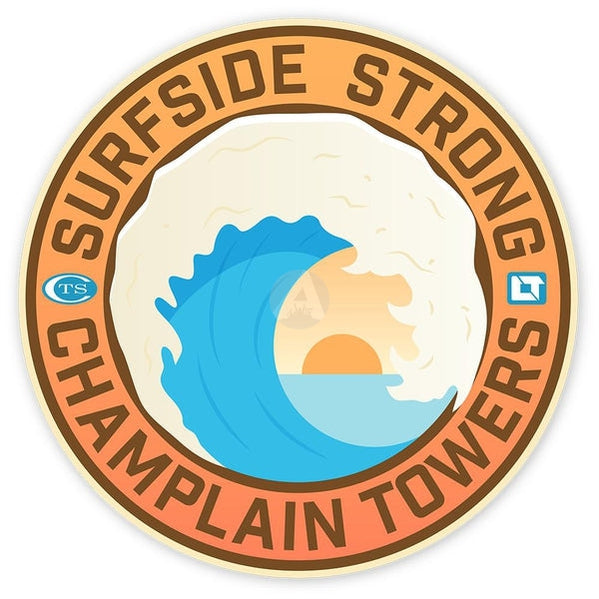 Surfside Strong Sticker