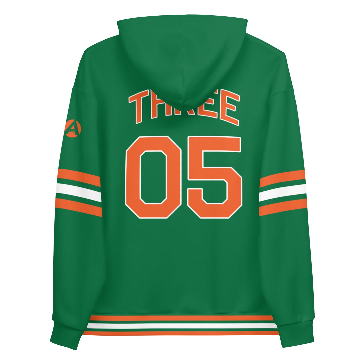 Orange & Green 305 Hoodie