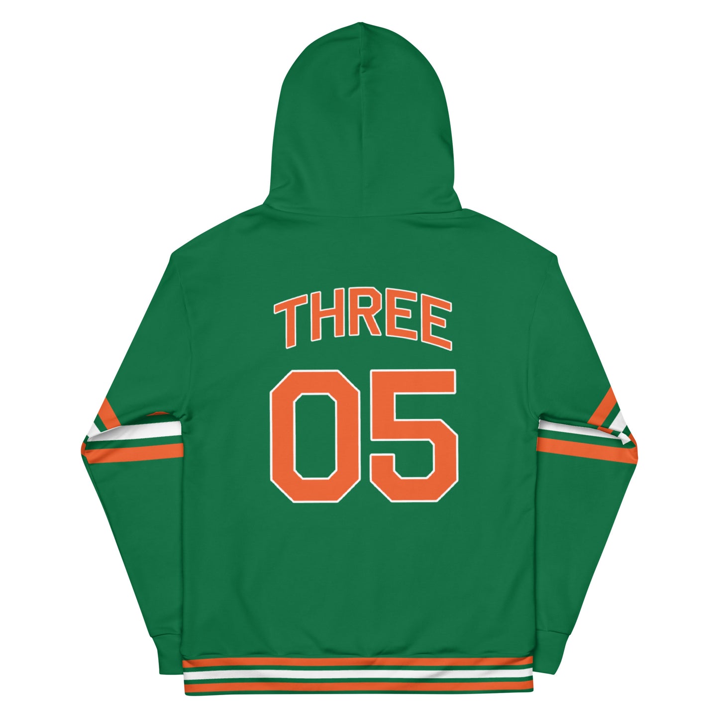 Orange & Green 305 Hoodie