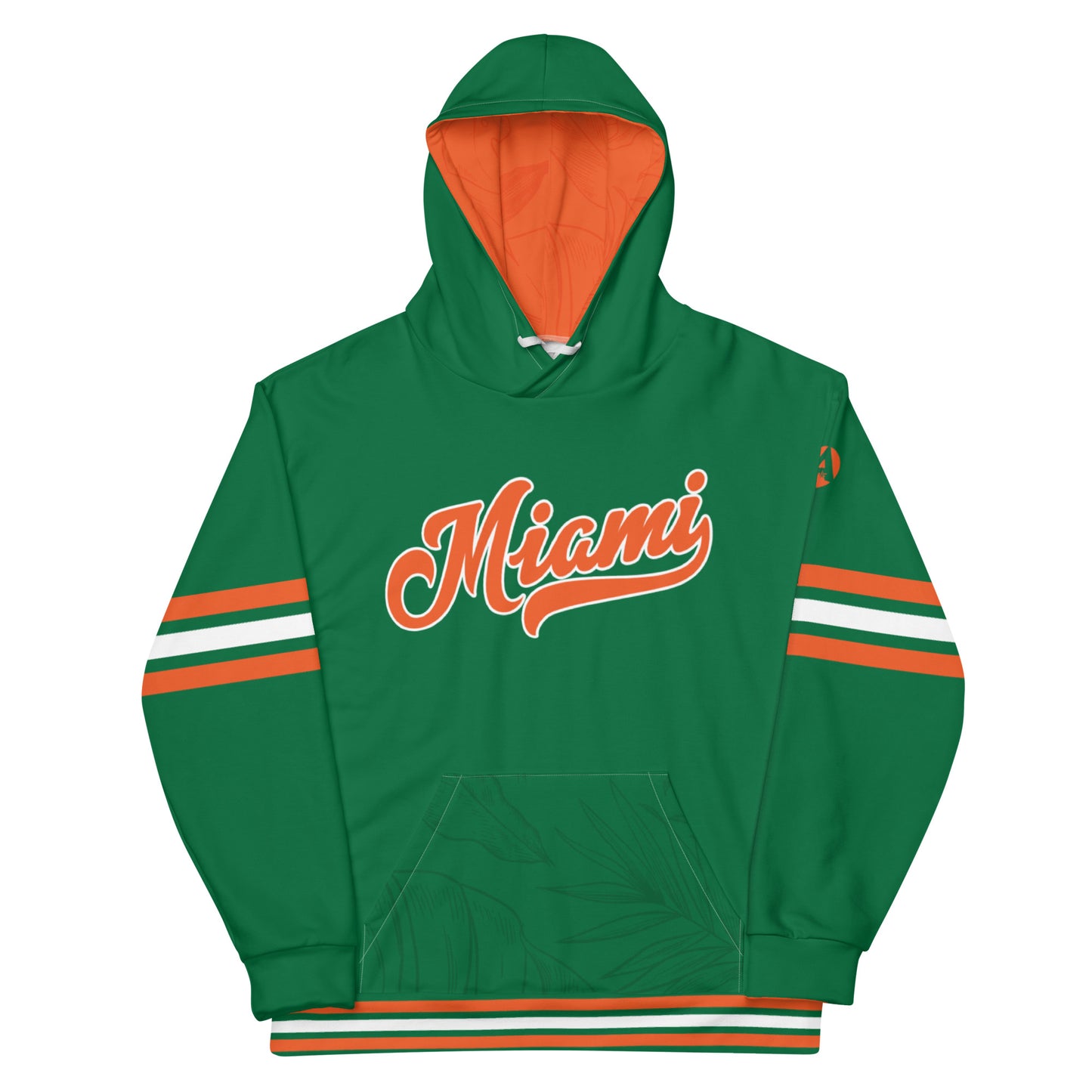 Orange & Green 305 Hoodie