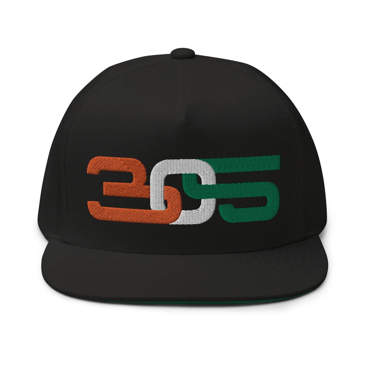 305 Interlocked Flat Bill Hat