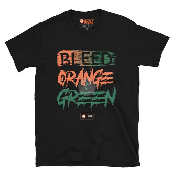 Bleed Orange & Green - Miami Flo Collaboration Shirt
